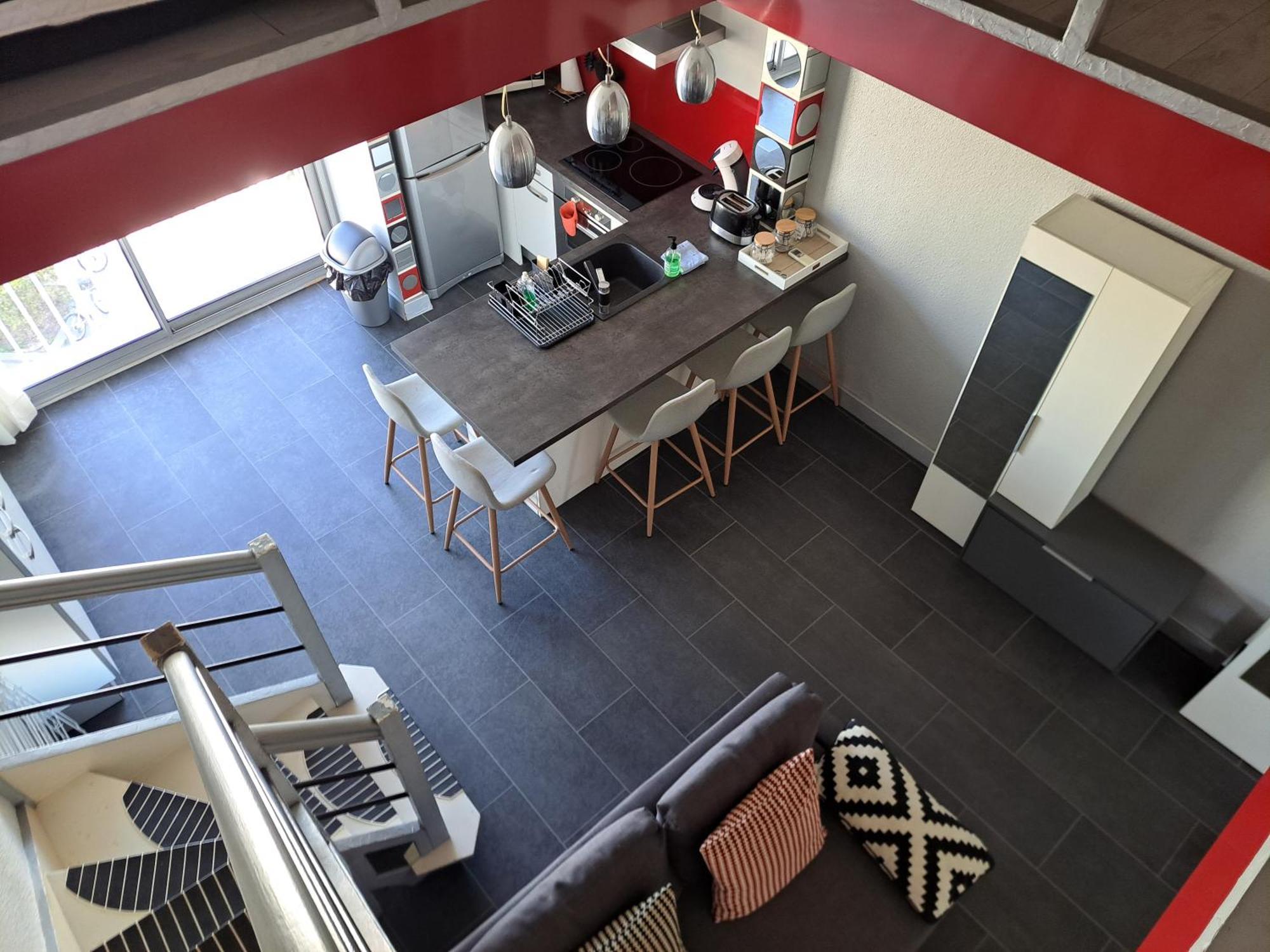 Port Brescou, T3 En Duplex Climatise, Superbe Vue Sur Le Port Apartment Agde Luaran gambar